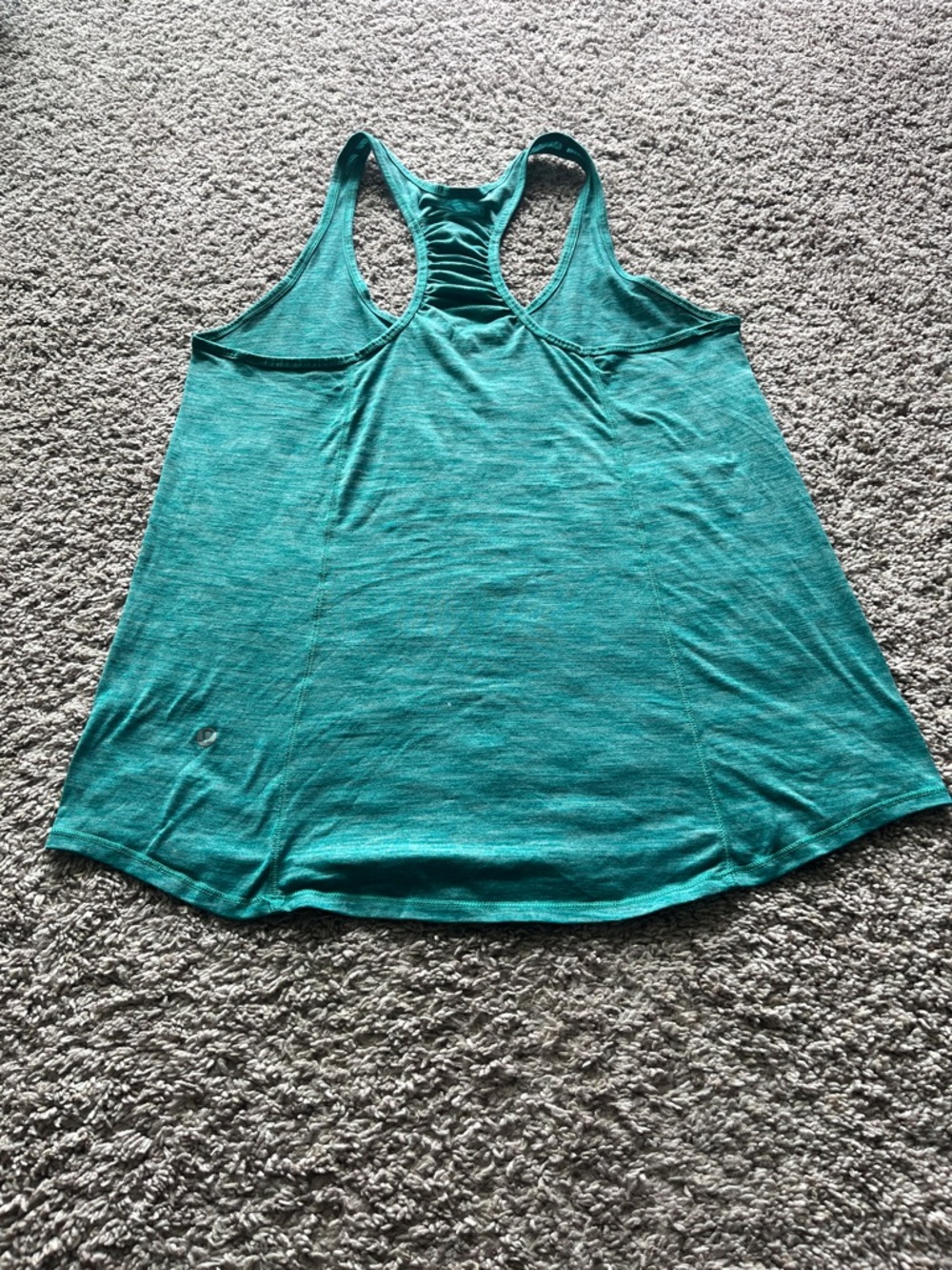 Lululemon Teal Razor-Back Tank - Picture 3 of 5